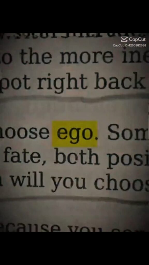 Ego CapCut Template 2025