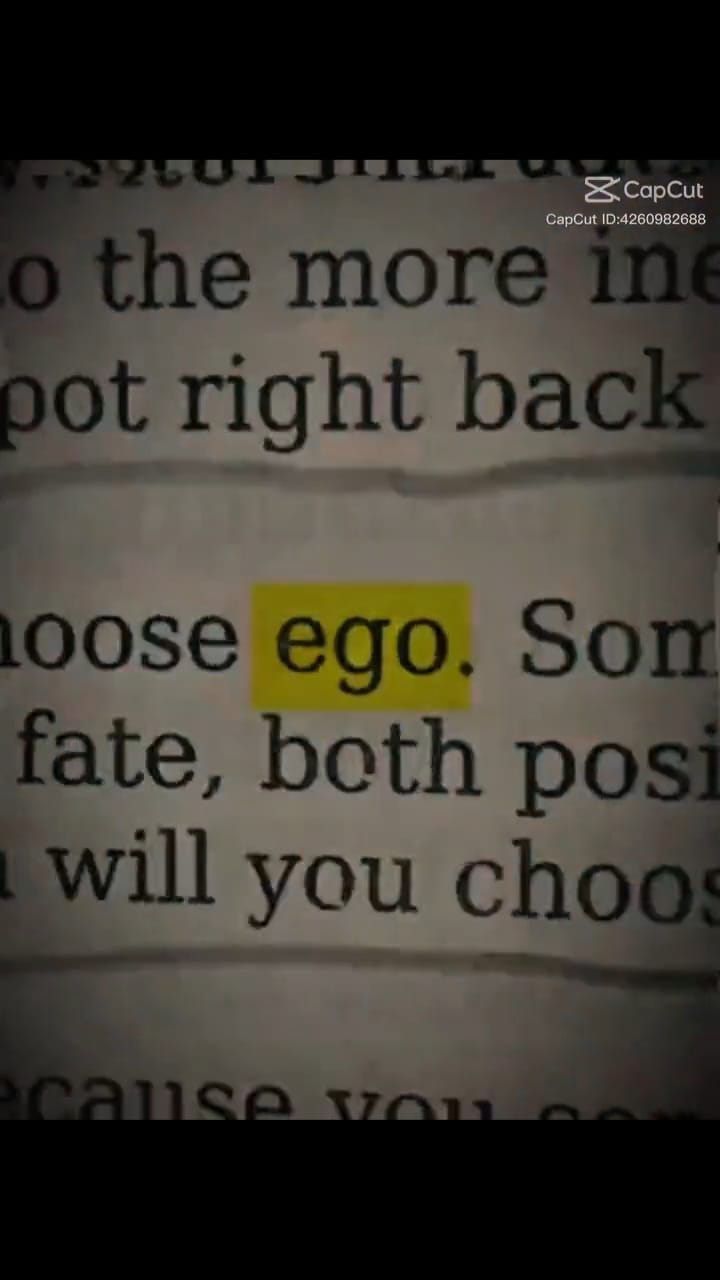 Ego CapCut Template 2025